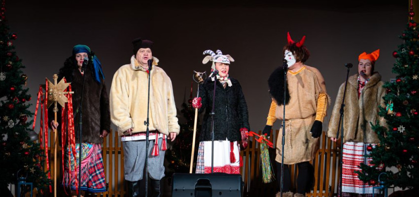 Koncerts iepazīstināja ar baltkrievu ziemas svētku tradīcijām