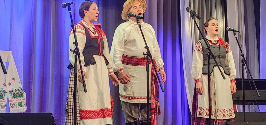 «Паулинка» пела на празднике в Резекне
